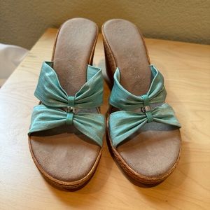 Mint Sandal with 3inch Heel